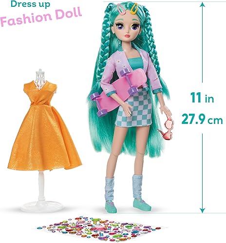 Miniatura 8 de Kids Hits Be Fashion Academy - Cassie juego de muñecas de moda creativa para edades de 5 años en adelante