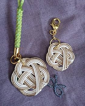 水引パーツ　もみじといちょう　12個 水引パーツ もみじといちょう 12個