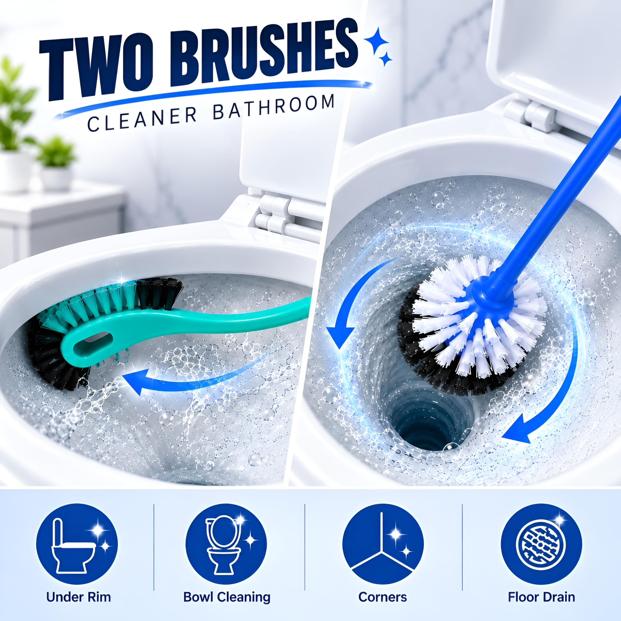 PulGos 7-in-1 Toilet Cleaning Set - Clean Your Bathroom! -6