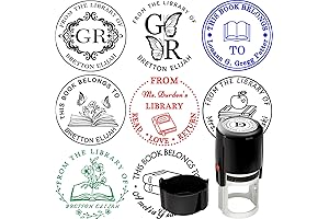 Personalized Monogram Self-Inking Stamp