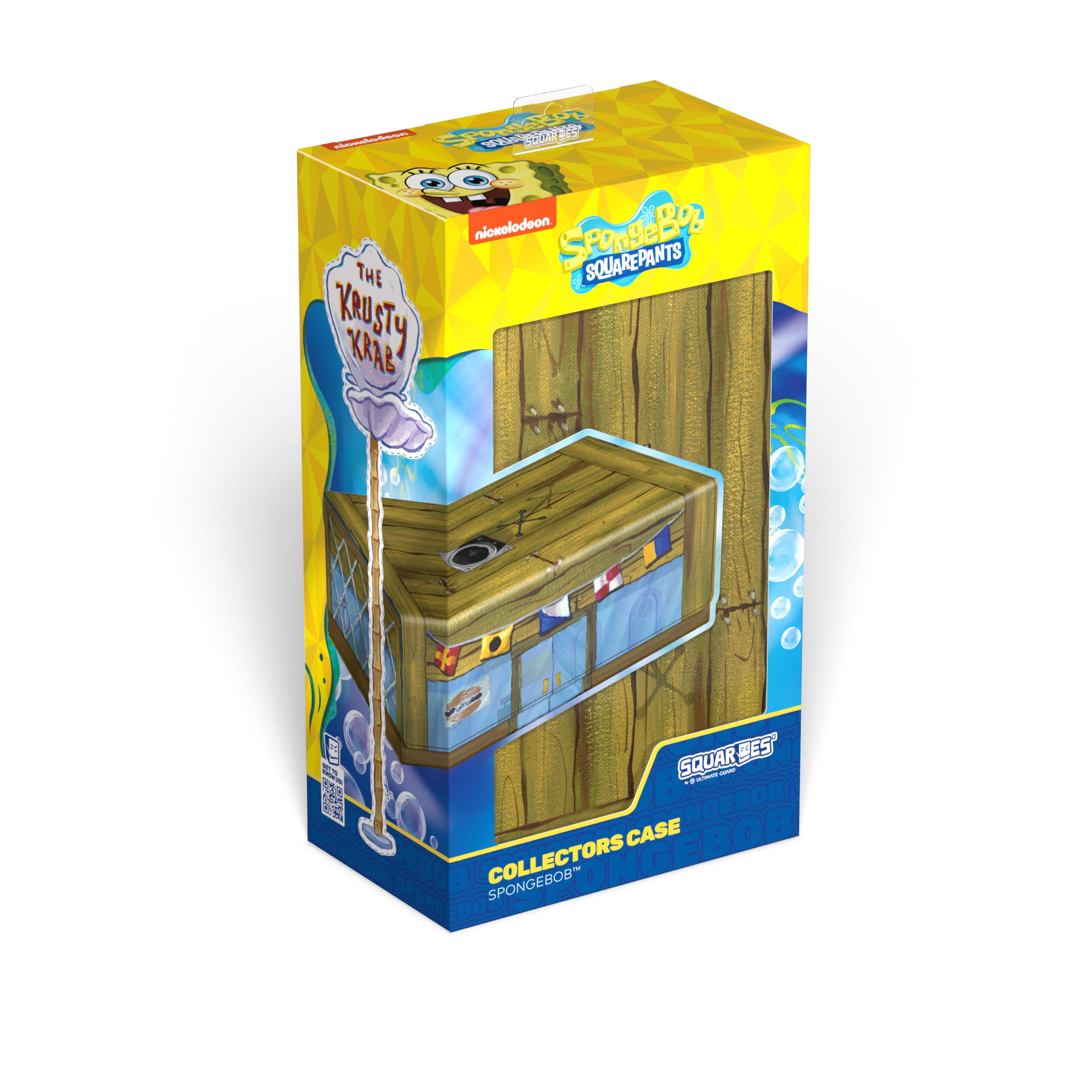 Ultimate Guard Squaroes - Collectors Case SpongeBob SquarePants™ - The Krusty Krab | SpongeBob Schwammkopf Krusty Krab