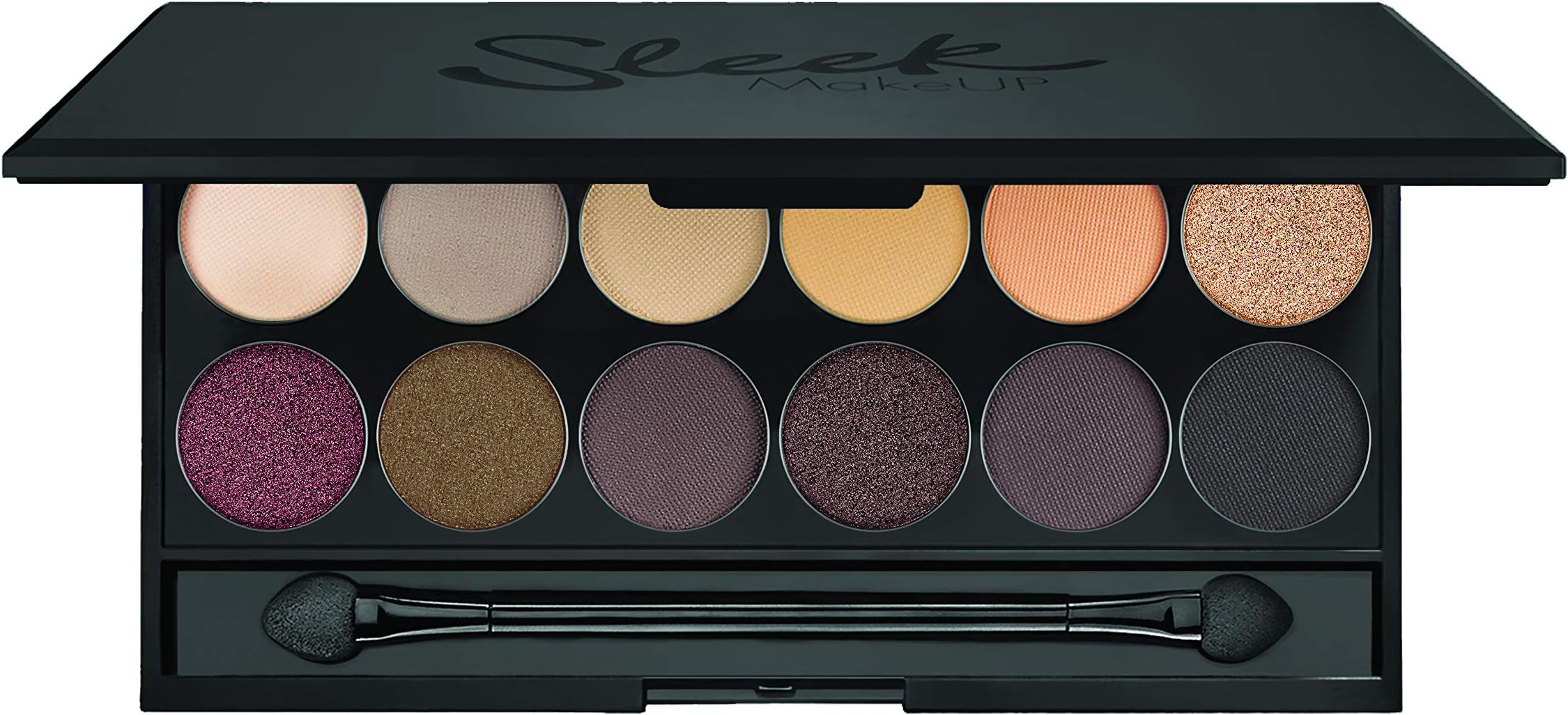 Sleek Makeup - Highly Pigmented and Long-Wearing I-Divine Mineral Based Eyeshadow Palette - Au Naturel