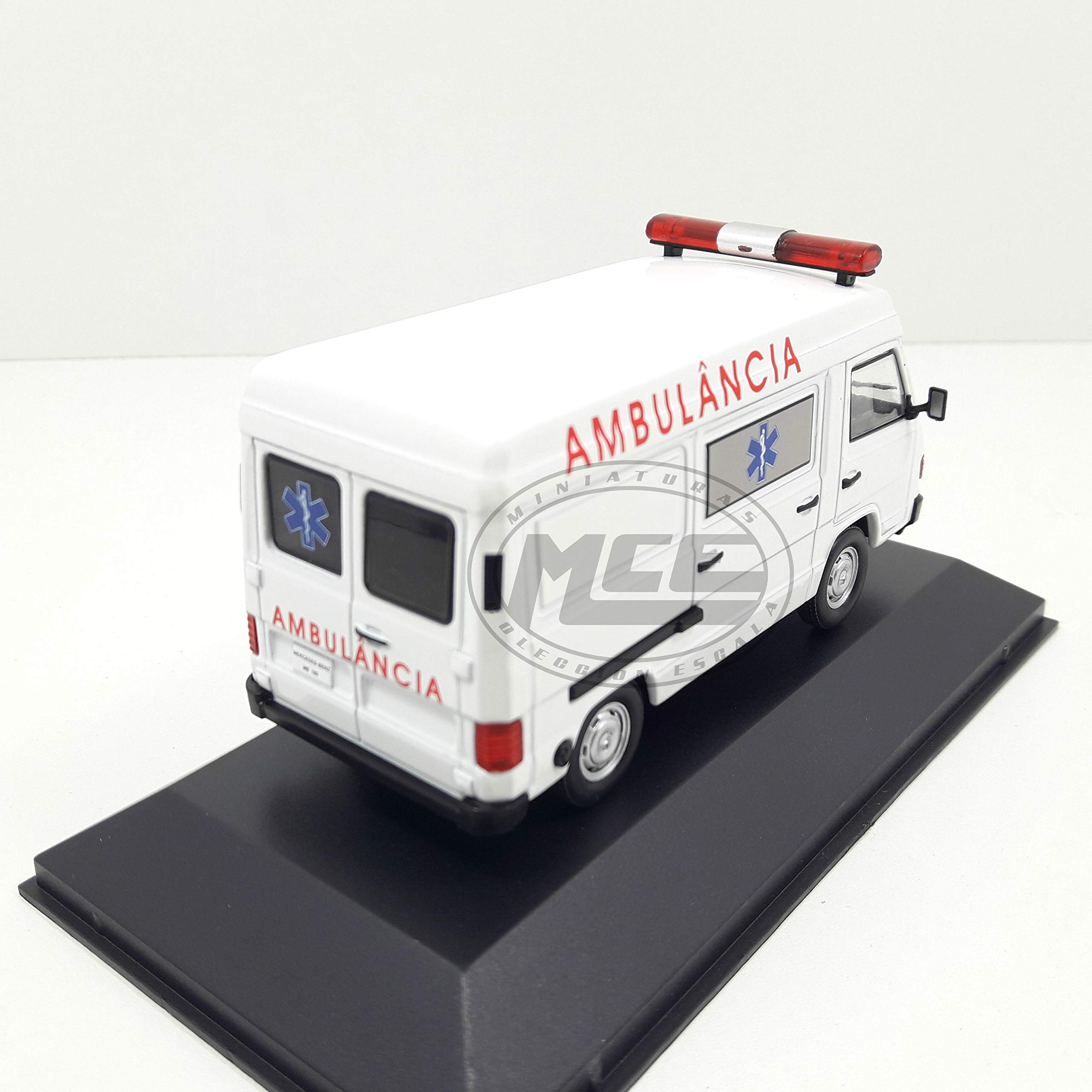 Desconocido 1/43 Mercedes-Benz MB 180 2.4 Ambulancia 1995 VEHÍCULOS Servicio Brasil