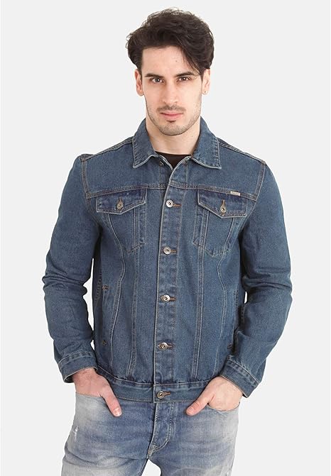 mens denim jacket flipkart