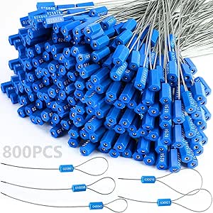 Steel Security Cable Wire Seal Numbered Anti-Tamper Tag