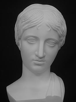 Amazon.co.jp: 石膏像 K－141 ギリシャ少女胸像 H