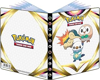 PokÃ©mon: Sword and Shield 4-Pocket Portfolio - Ultra Pro, Holds & Protects 40 Single-Loaded or 80 Double-Loaded Trading Cards