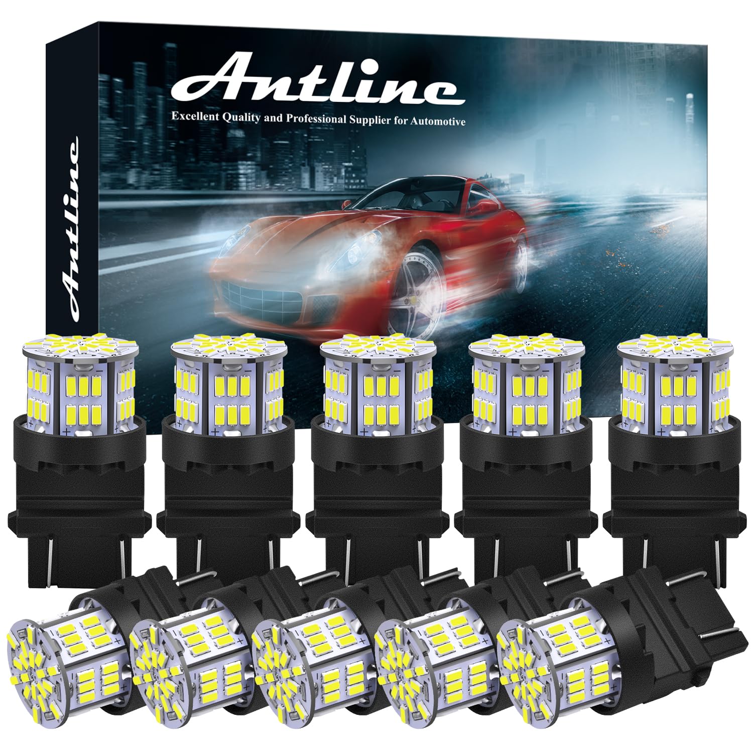 Antline 3157 LED White 10-Pack