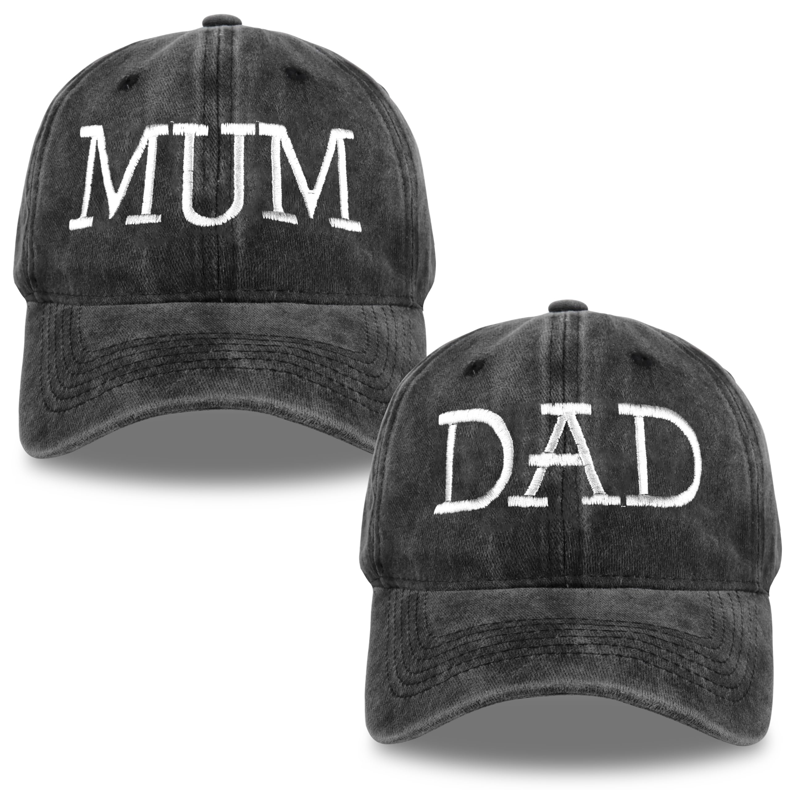 Shoppawhile Pregnancy Announcement for Mum and Dad Baseball Cap Dad Mum to be Gifts Ideas Christmas Anniversary Birthday First Mothers Fathers Day Presents for New Parents