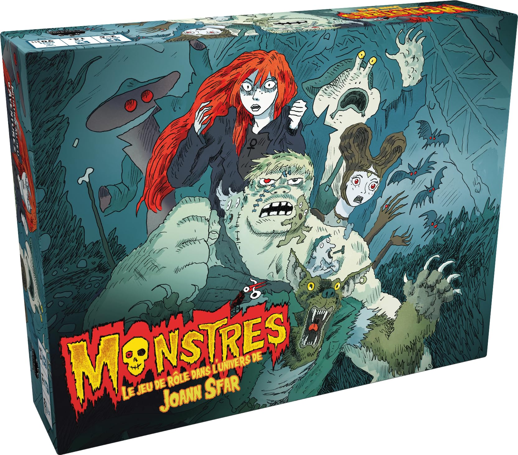 Monstres : Le Jeu de Rôle dans l'univers de Joann Sfar - Jeu de Société