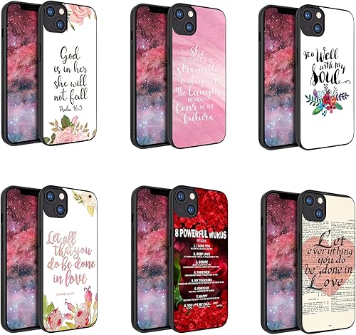 Miniatura 2 de Funda de goma para iPhone 14, 13, 12, 11 Pro Max XR XS MAX Samsung Galaxy S23, S22, S21, S20, FE Ultra Plus A03S, A53, Moto Pixel