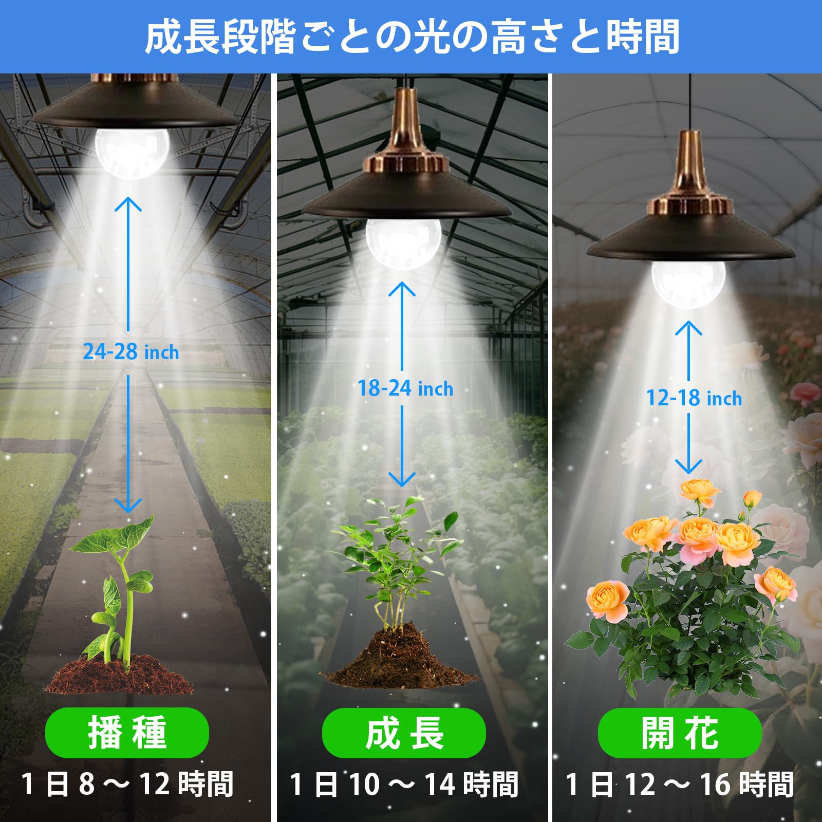 Amazon | WEAOSJZ 15W 植物育成ライト LED フルスペクトル 電球 100W