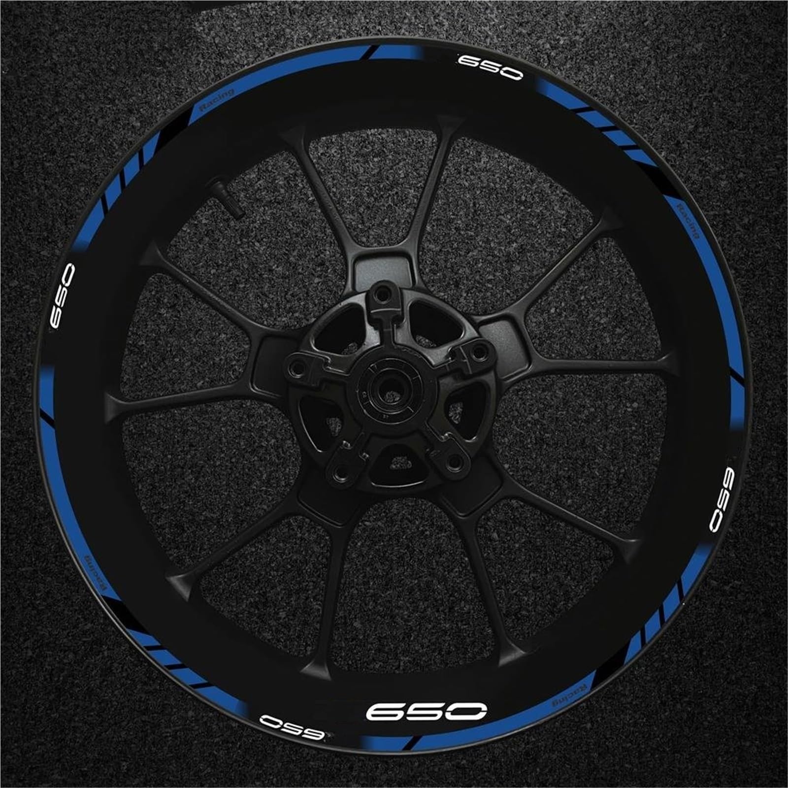 Wheel Stickers Motorcycle Wheel Decal for for Z650 for Z 650 Reflective Rim Decals Stripe Tape Hub Stickers Rim Reflective Decal