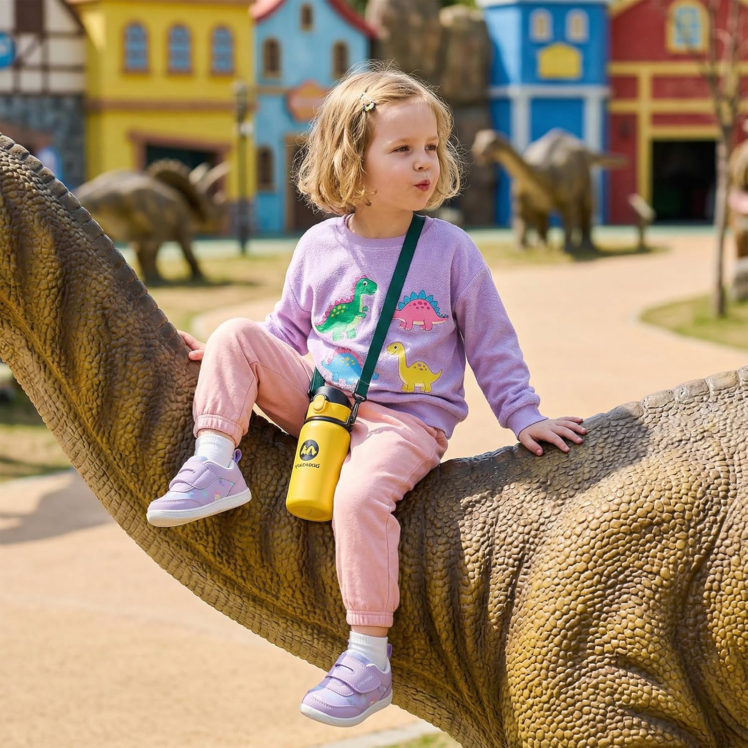 Toddler Wide Toe Box Barefoot Shoes Boys Girls Zero Drop,Baby First Walking Shoes Glitter Little Kids Sneakers Non-Slip Preschool Running Tennis Canvas Casual Preschool Outdoor Activities - Image 2