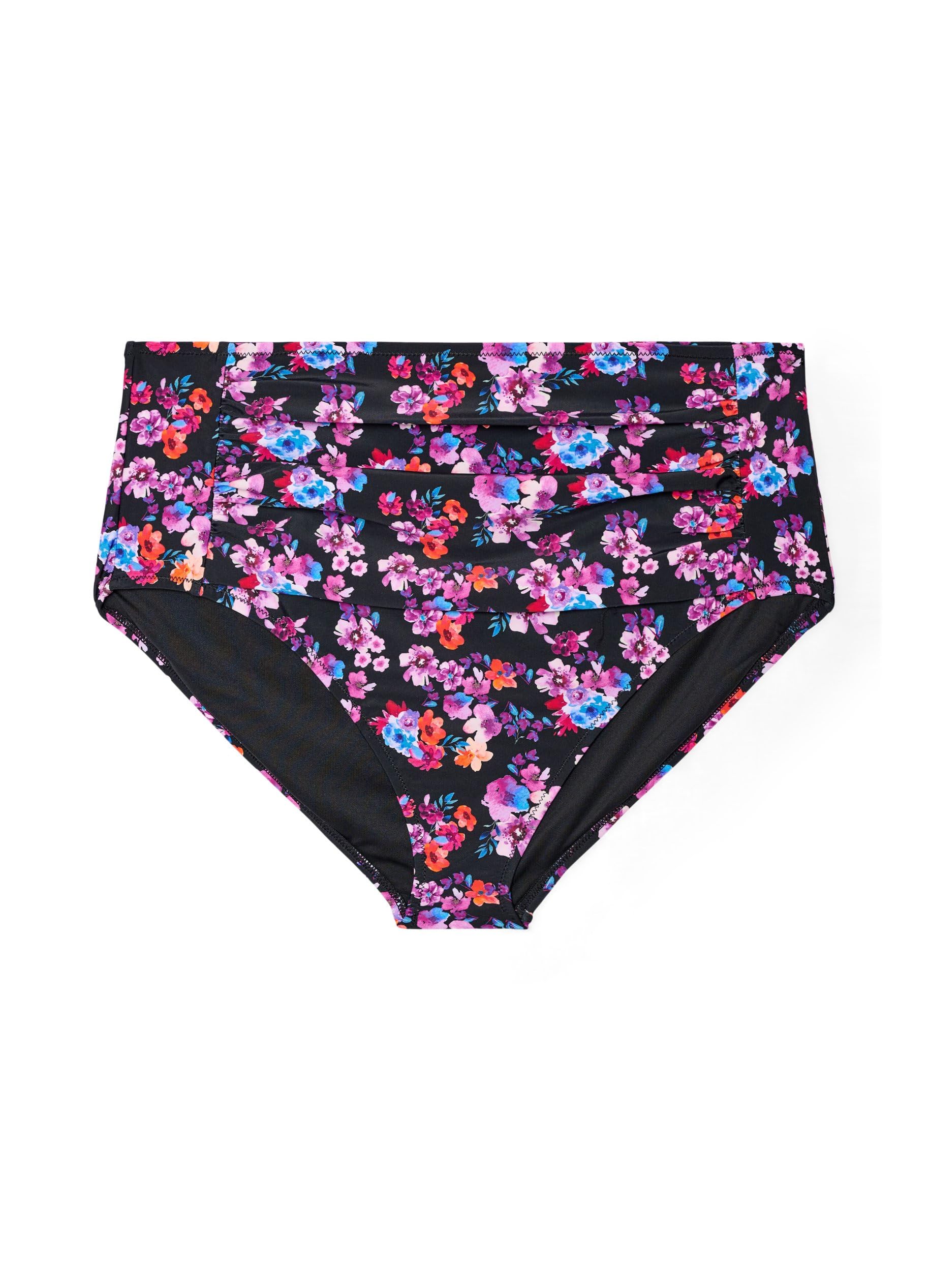 Zizzi Swim by Damen Große Größen Bikinihosen Hohe Taille Größe 42-60