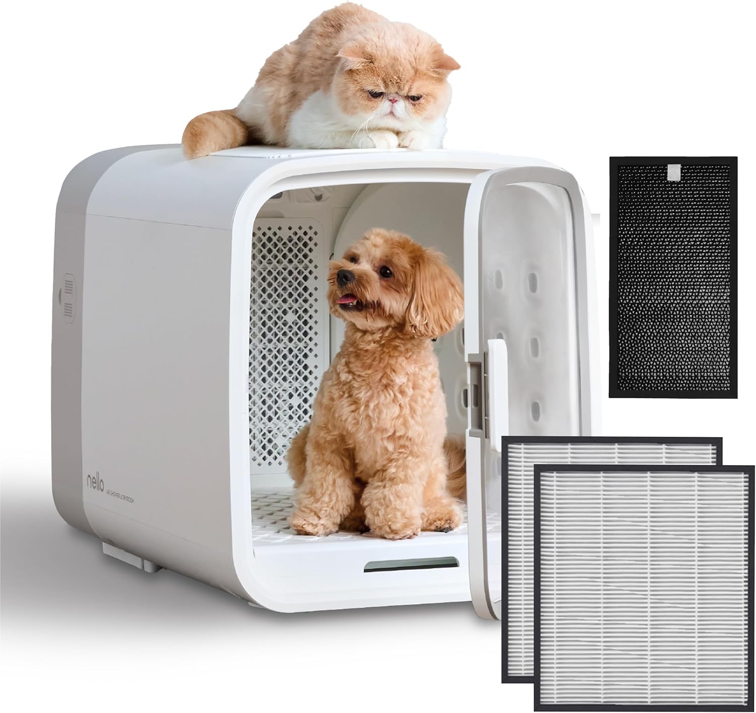 PETKIT ドライヤーハウス 猫 小型犬用 ドライルーム スマホ管理 Amazon | PETKIT ドライヤーハウス 猫 小型犬用 ドライルーム スマホ