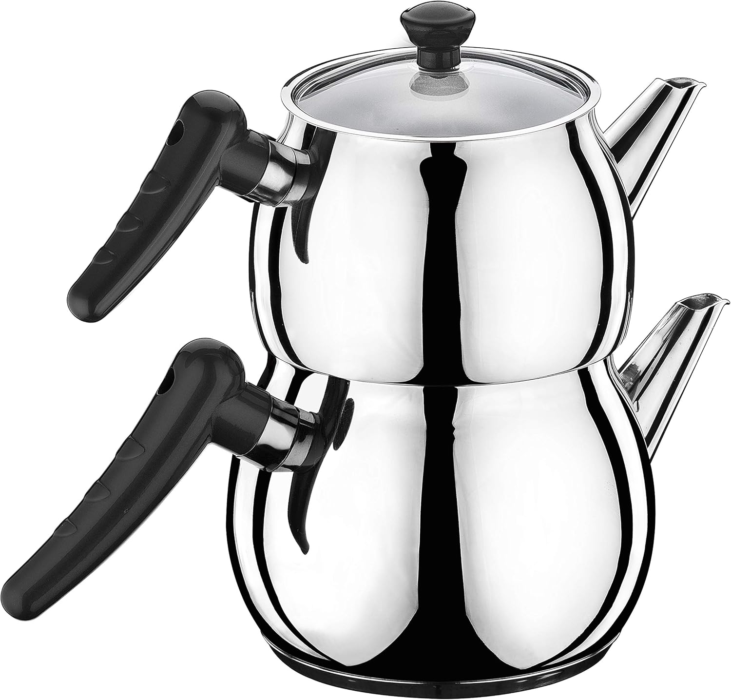 Hascevher Stainless Steel Turkish Teapot Team Induction