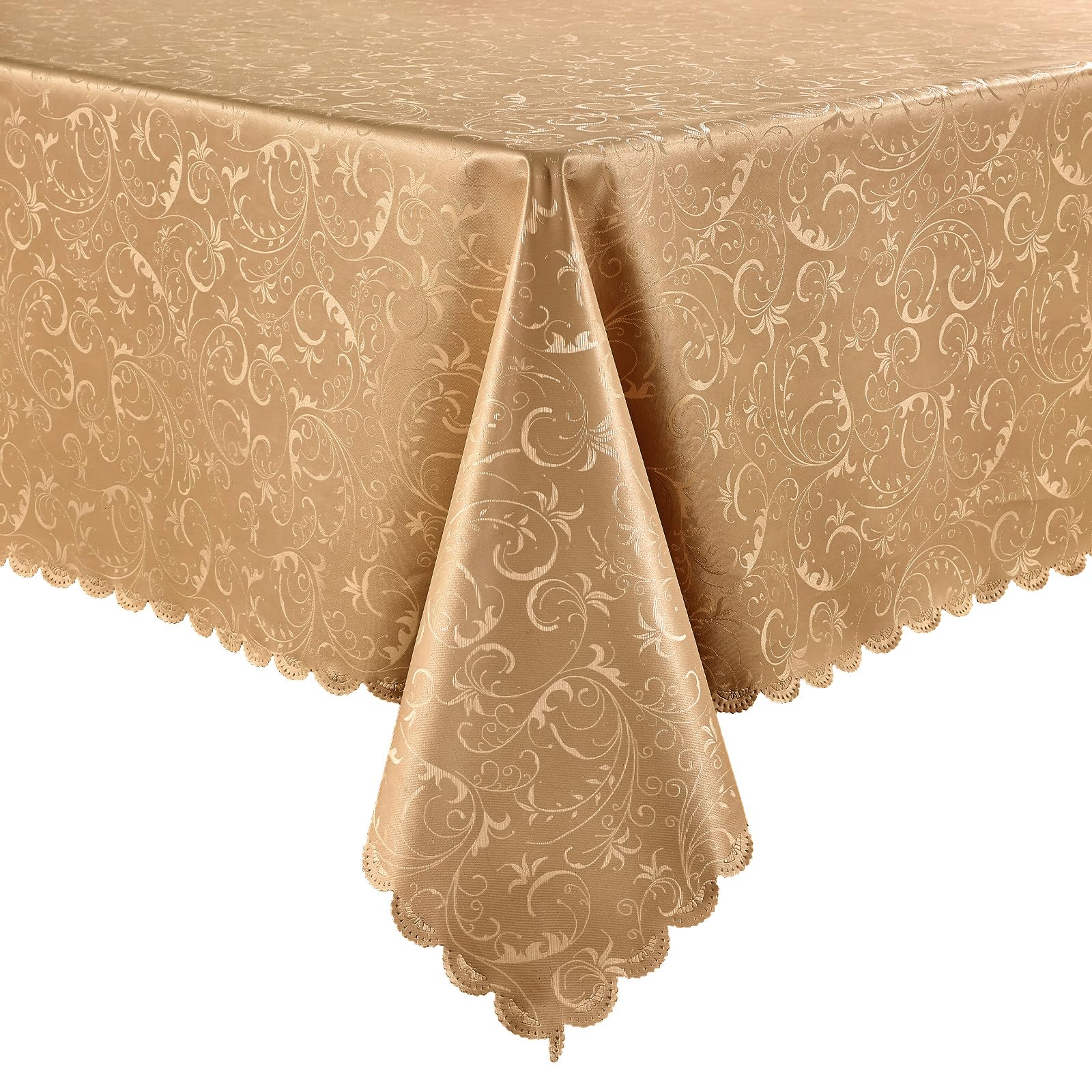 Smiry Rectangle Waterproof Heavy Duty Vinyl Tablecloths, 60 x 84 Inch