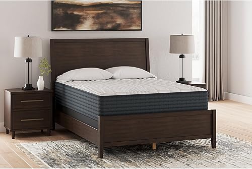Miniatura 2 de Signature Design by Ashley Hybrid 1200 - Colchón firme que absorbe la humedad de 12 pulgadas con espuma viscoelástica de gel con infusión de carbón