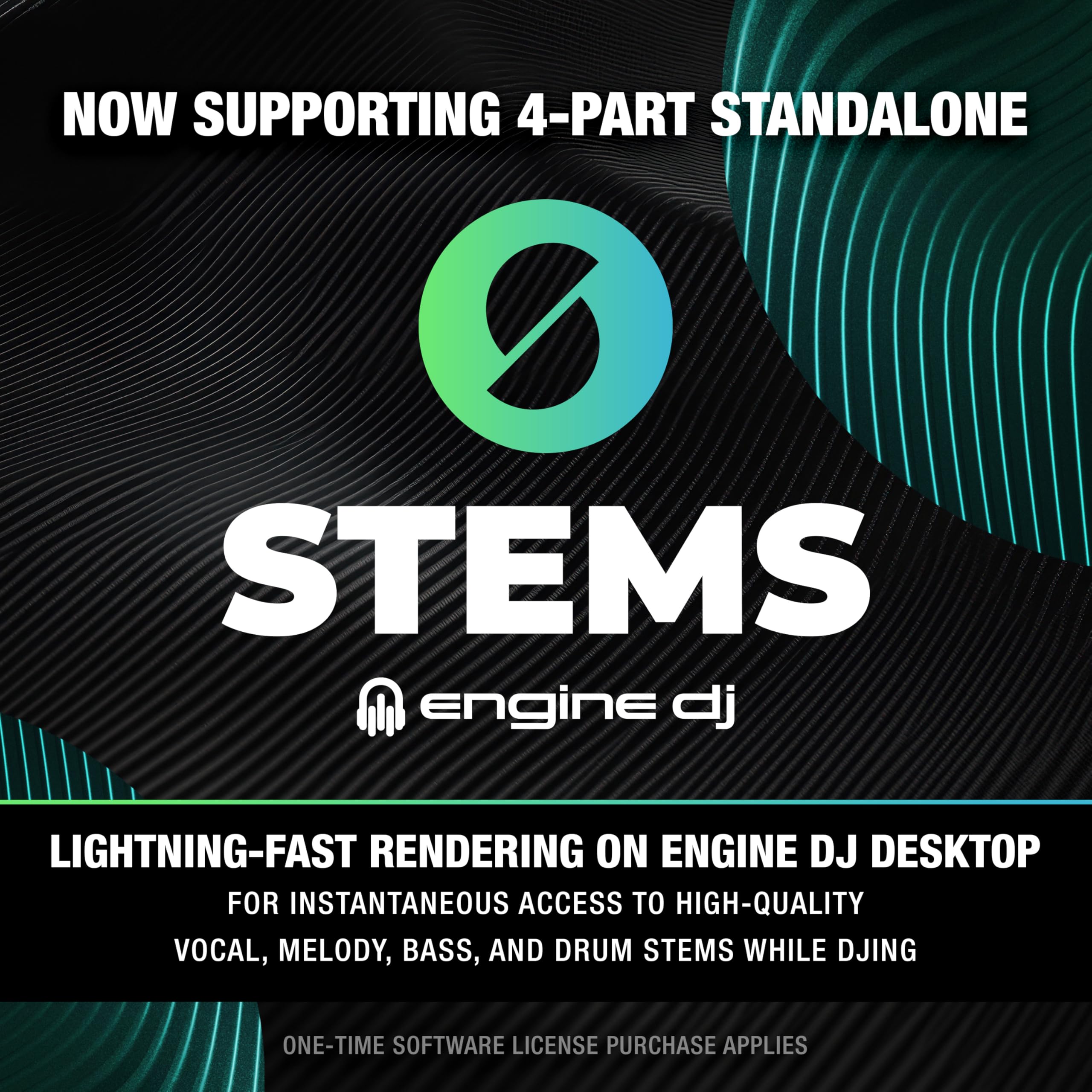 Denon DJ SC LIVE 4 Controller DJ niezależny z separacją stem, streaming Wi-Fi, głośniki, kompatybilny z Serato DJ
