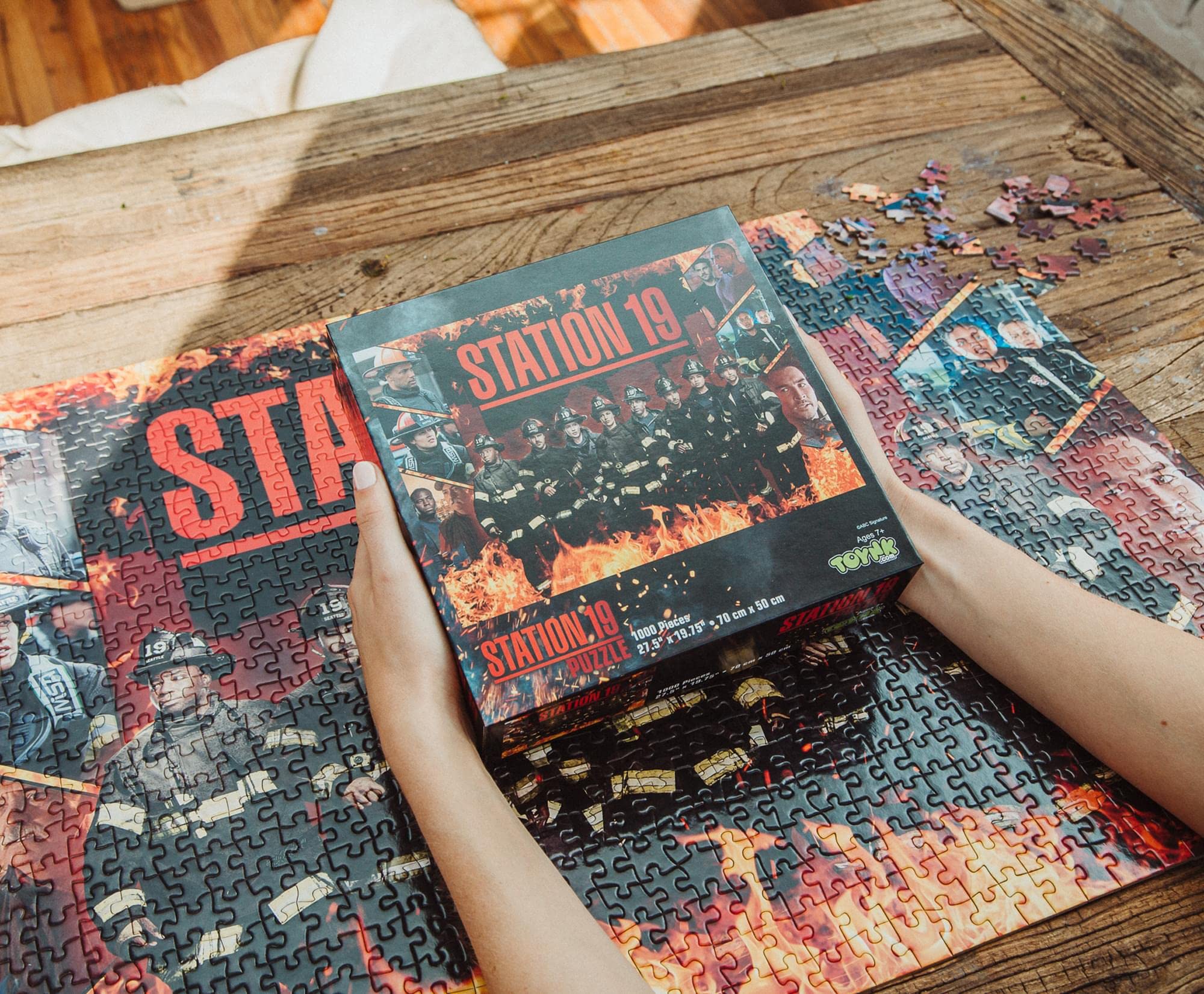 Station 19 Collage 1000-Piece Jigsaw Puzzle, Multi-color - Image 4