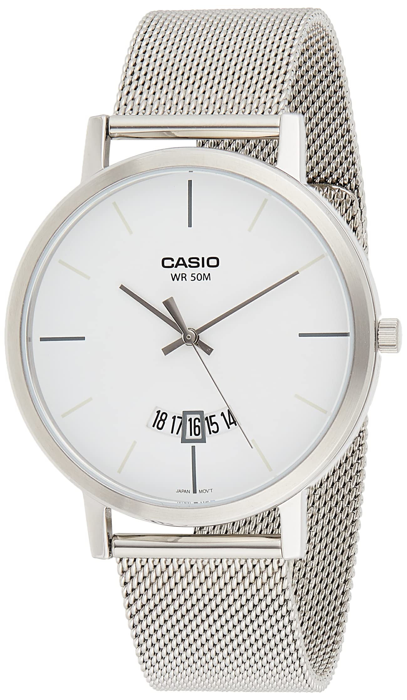 Casio Enticer Men Analog White Dial Mens Watch - MTP-B100M-7EVDF (A1873) (B095SV728S) Amazon Price History, Amazon Price Tracker
