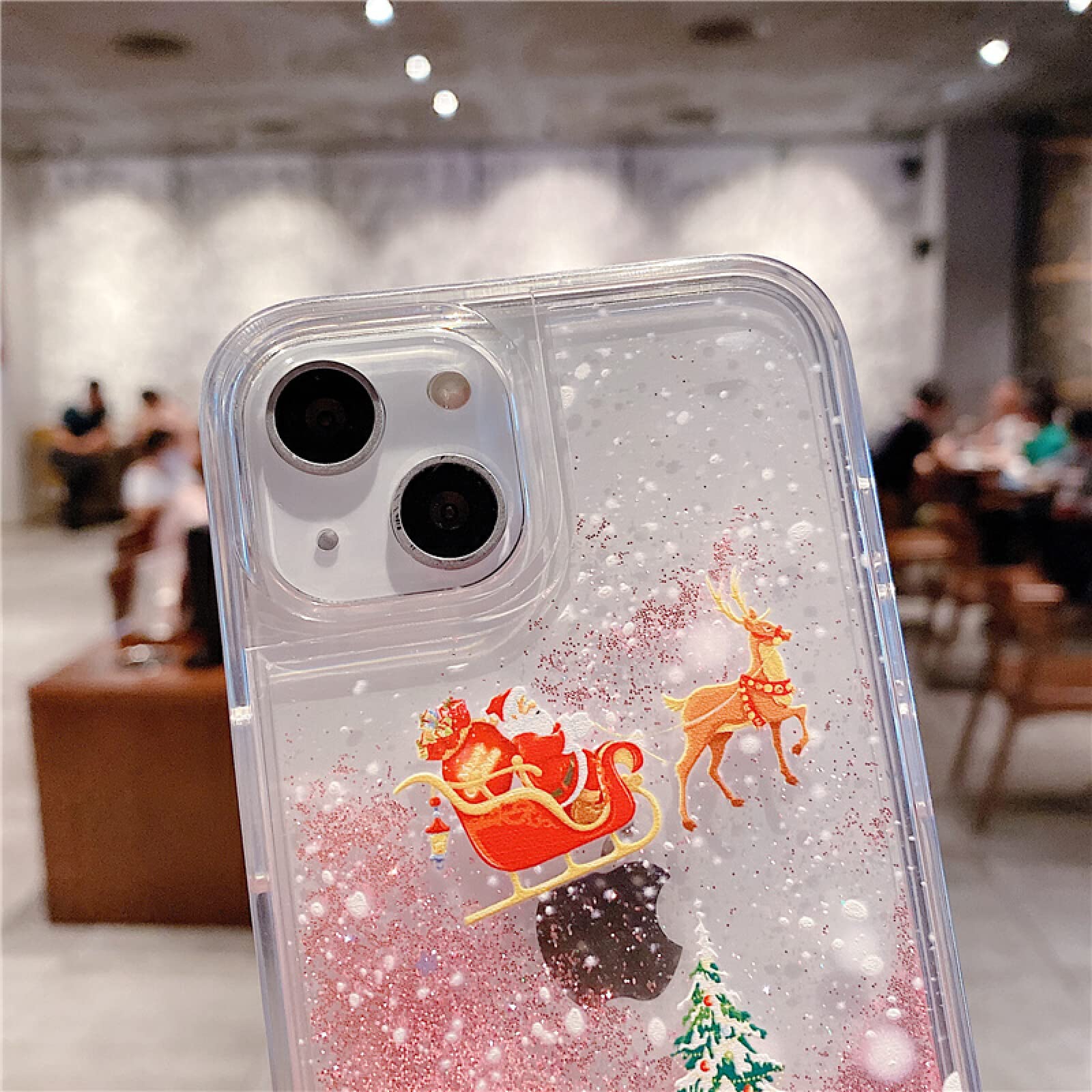 Custodia Per IPhone XS Max Con Strass Glitter Quicksand + Vetro Protezione Schermo - Foto 6