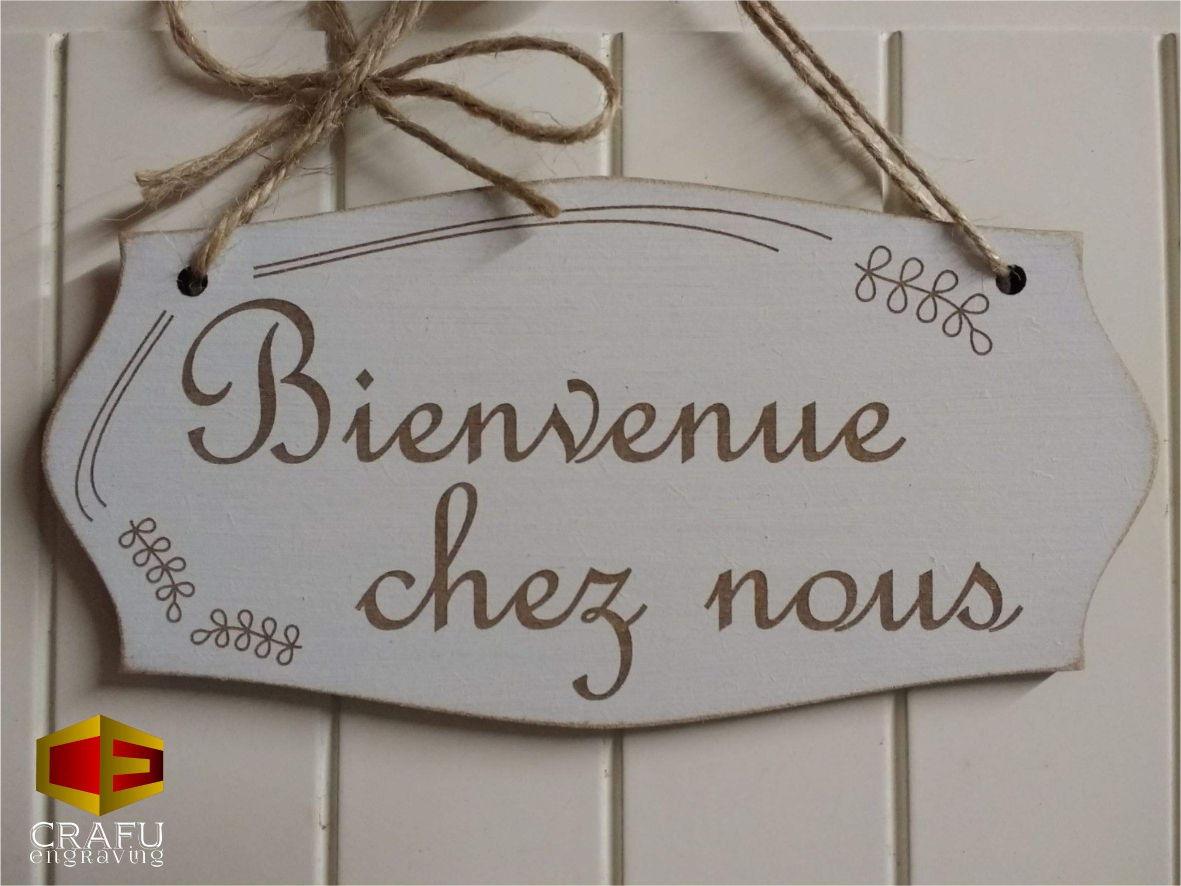 Panneau Humour “Bienvenue Chez Moi” – Signs Online USA – Neuf
