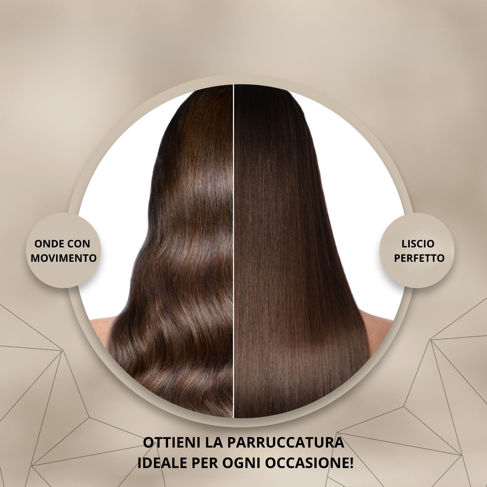 Corioliss C5 | Piastra per Capelli Professionale | Piastre in Titanio | Perfetta per Lisciare e Fare Onde | Fino a 235°C Black Chrome
