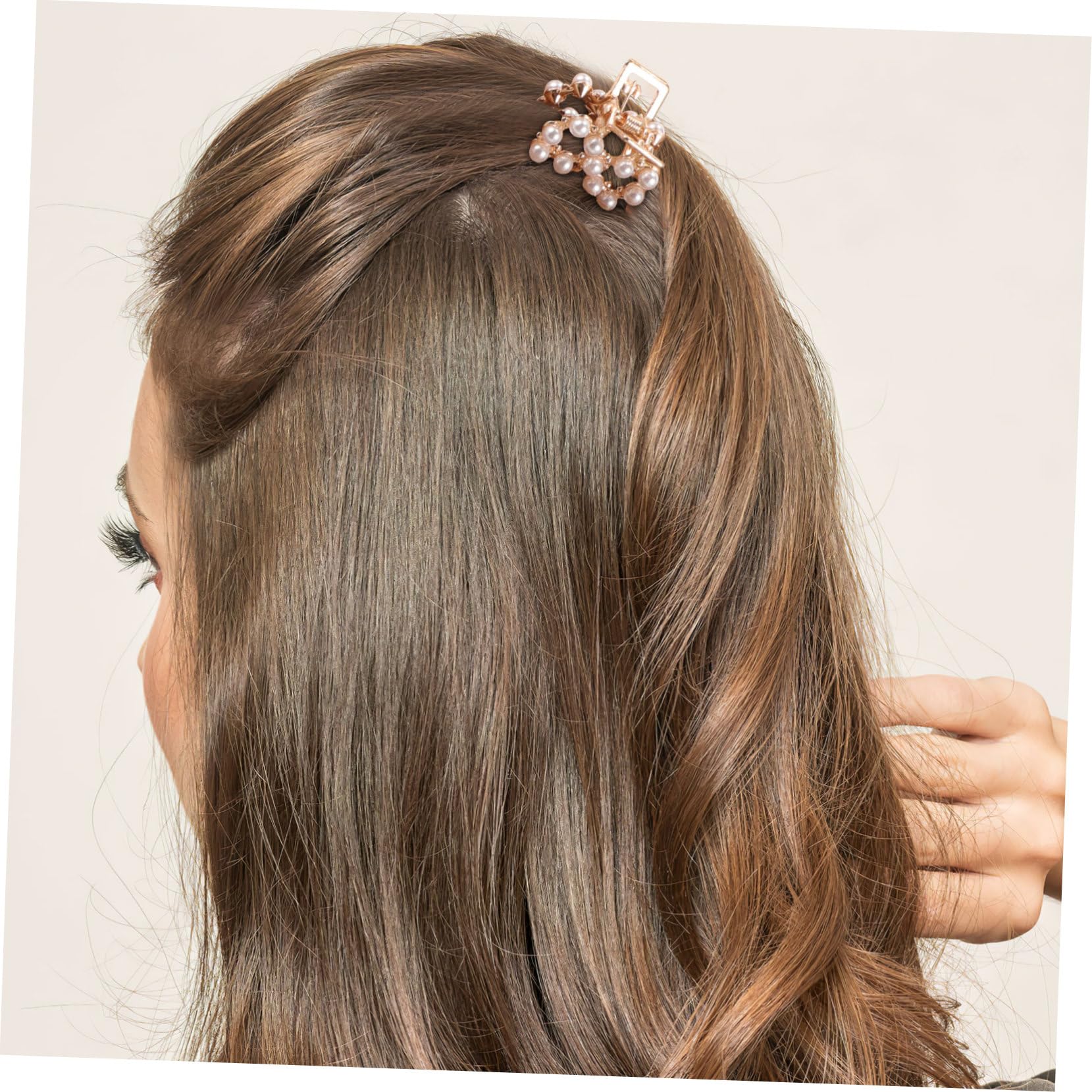 FRCOLOR 36pezzi Fermagli Per Perla Da Clip Per Donne e Ragazze Accessori Eleganti Per Matrimoni e Occasioni Speciali Design Semplice e Delicato Adatti Tutti Gli Stili Di Acconciatura