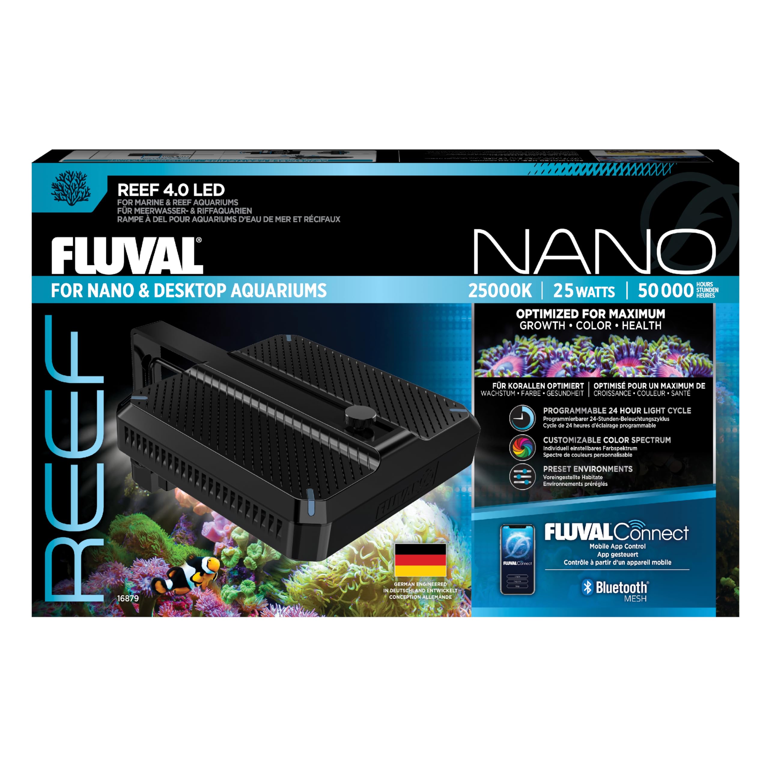 Fluval Reef 4.0 LED Nano, 25W : Amazon.ca: Pet Supplies