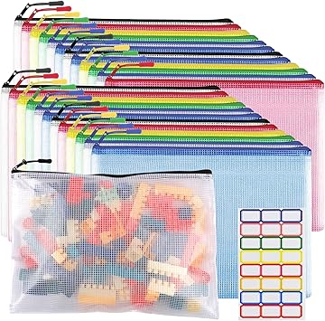 Mesh Zipper Pouch Bags for Puzzle Pieces