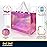 Nush Nush Extra Large Holographic Pink Gift Bag, Set of 12 Reusable Pink Iridescent Gift Bags with Handles - Party Favor Bags for Birthdays, Baby Shower, Bachelorette Party - 15.5W x 6D x 12H Size