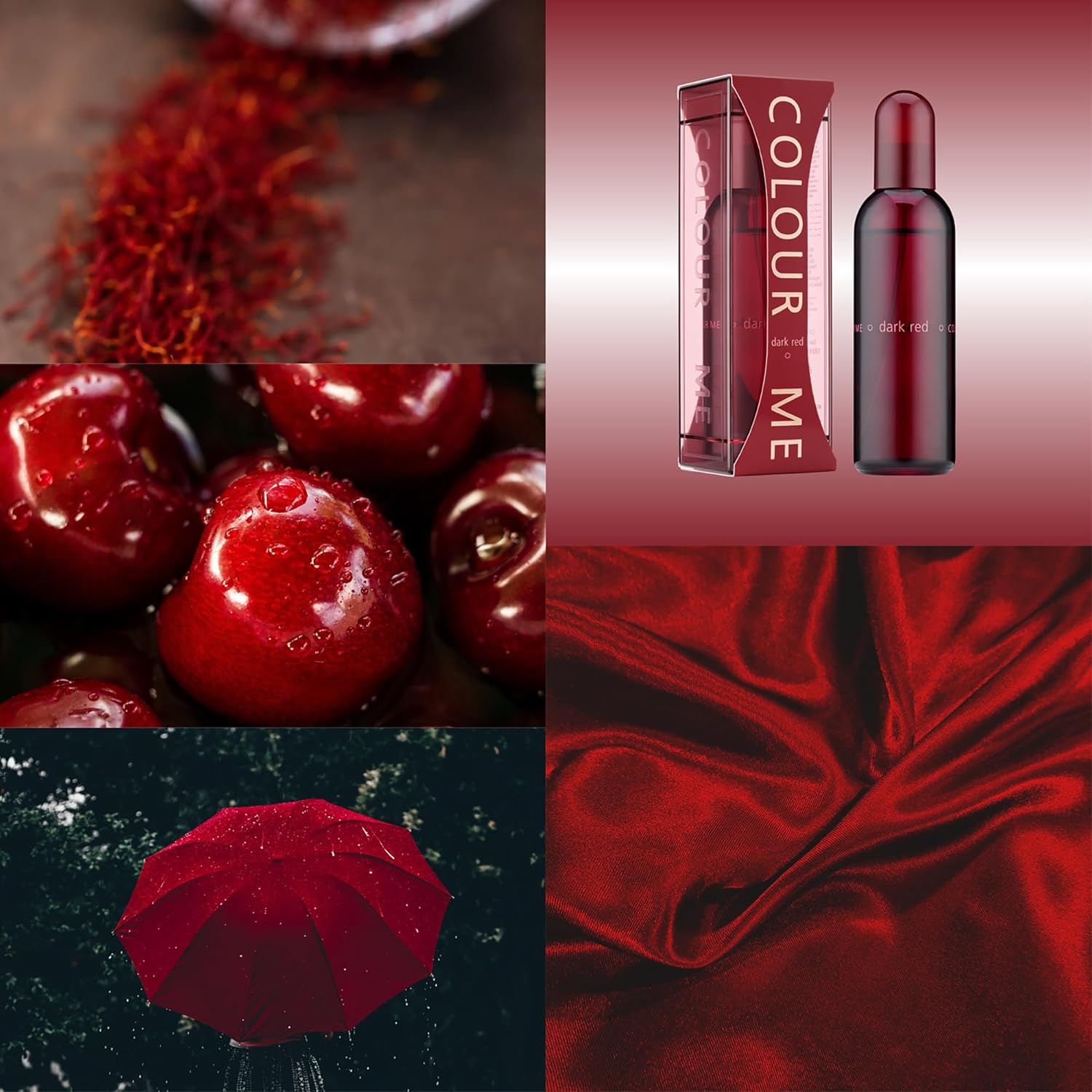 COLOUR ME Dark Red Perfume for Men and Women. 50ml Eau de Parfum Luxury Fragrance - Mens & Ladies Perfume, Long Lasting and Aftershave by Milton-Lloyd - Image 5