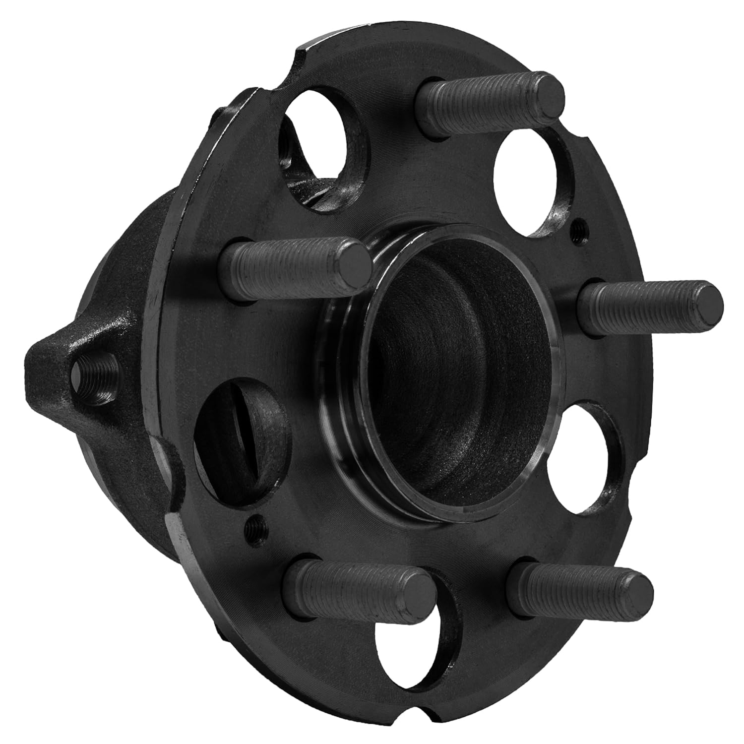 Quality-Built Rear Wheel Bearing and Hub Assembly, Black Series QBS512448, Compatible with 2012-2018 Acura/Honda (CR-V,RDX)