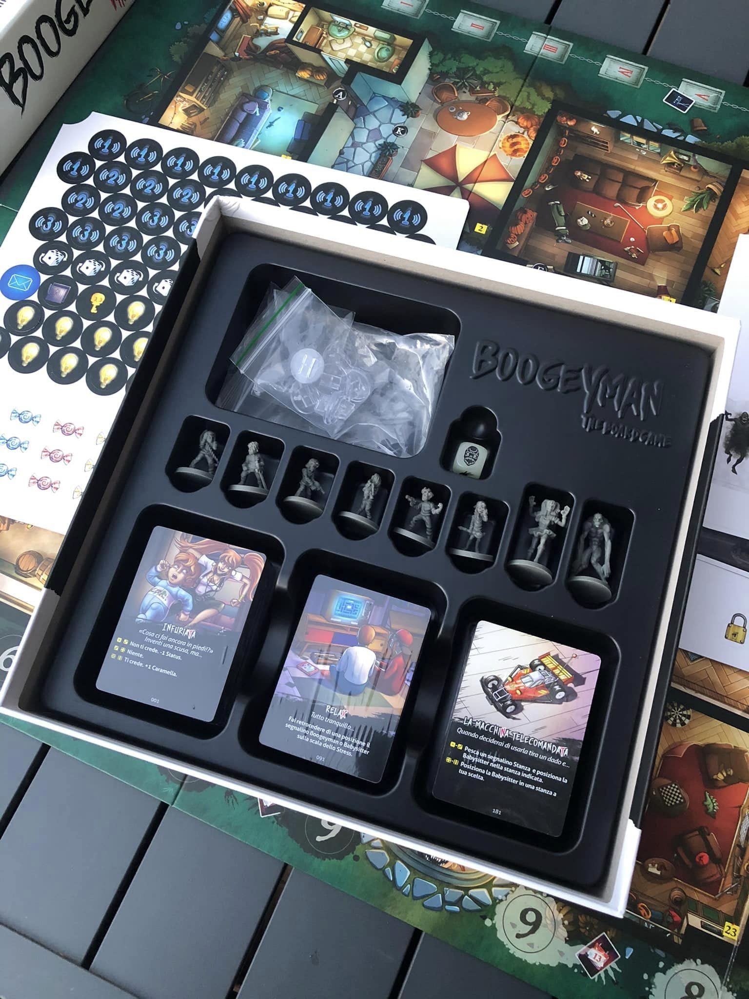 Asmodee - Boogeyman - Gioco da Tavolo, 1-7 Giocatori, 13+ Anni, Edizione in Italiano