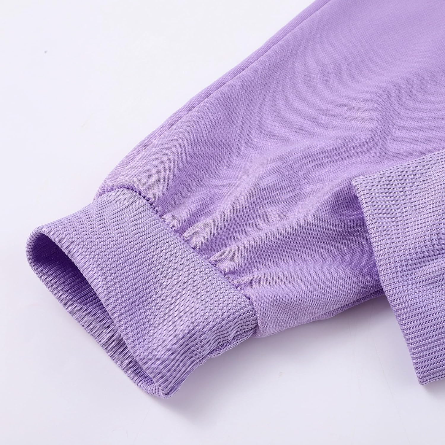 Boys Girls Joggers Sweatpants Straight Elastic Waist Cotton Sweat Pants Kids Ribbed Cuffs School Soft Trousers - Image 5