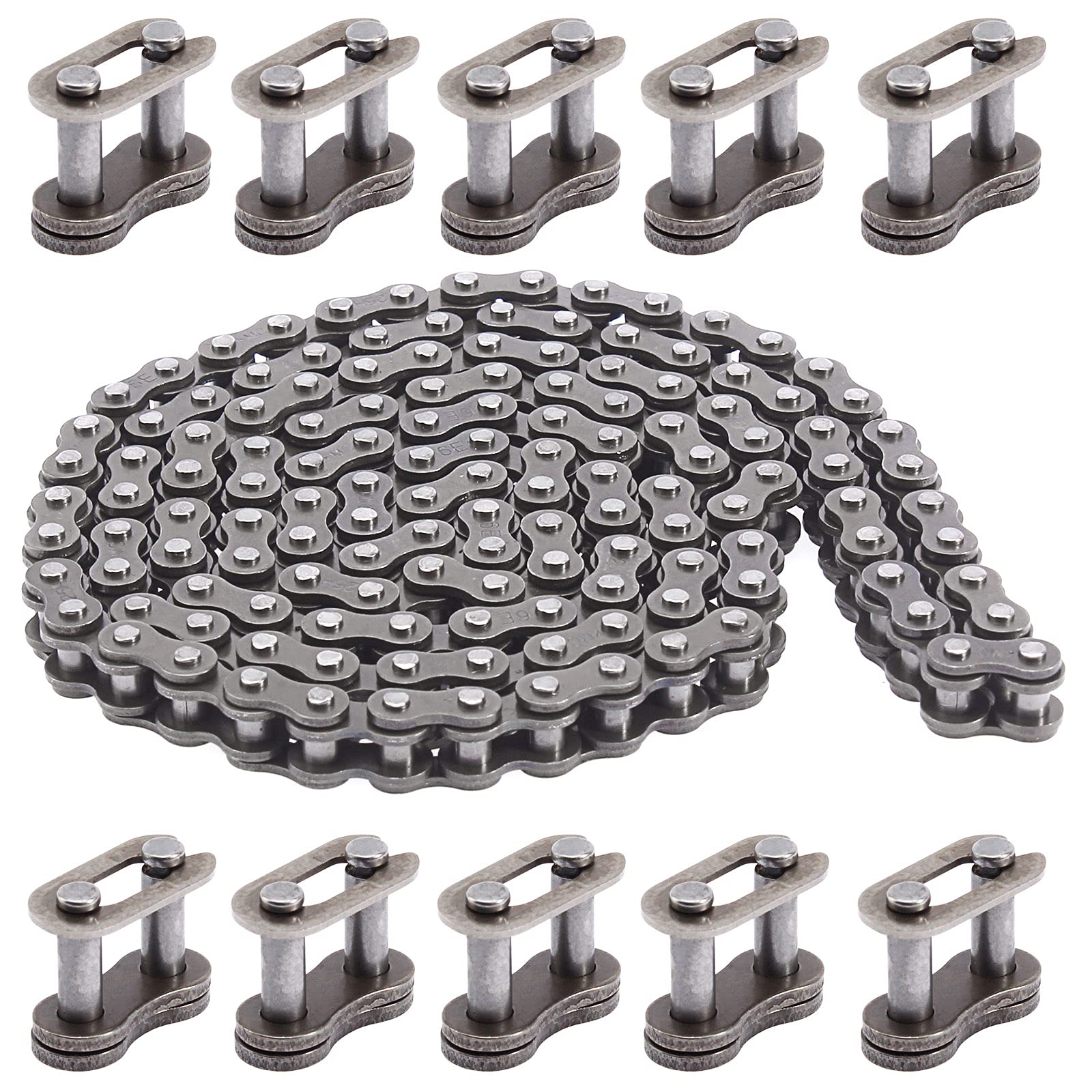 T8F & 25H Chain Master Link Sold Per Piece Small/big Chain | Shopee Philippines - Foto 2