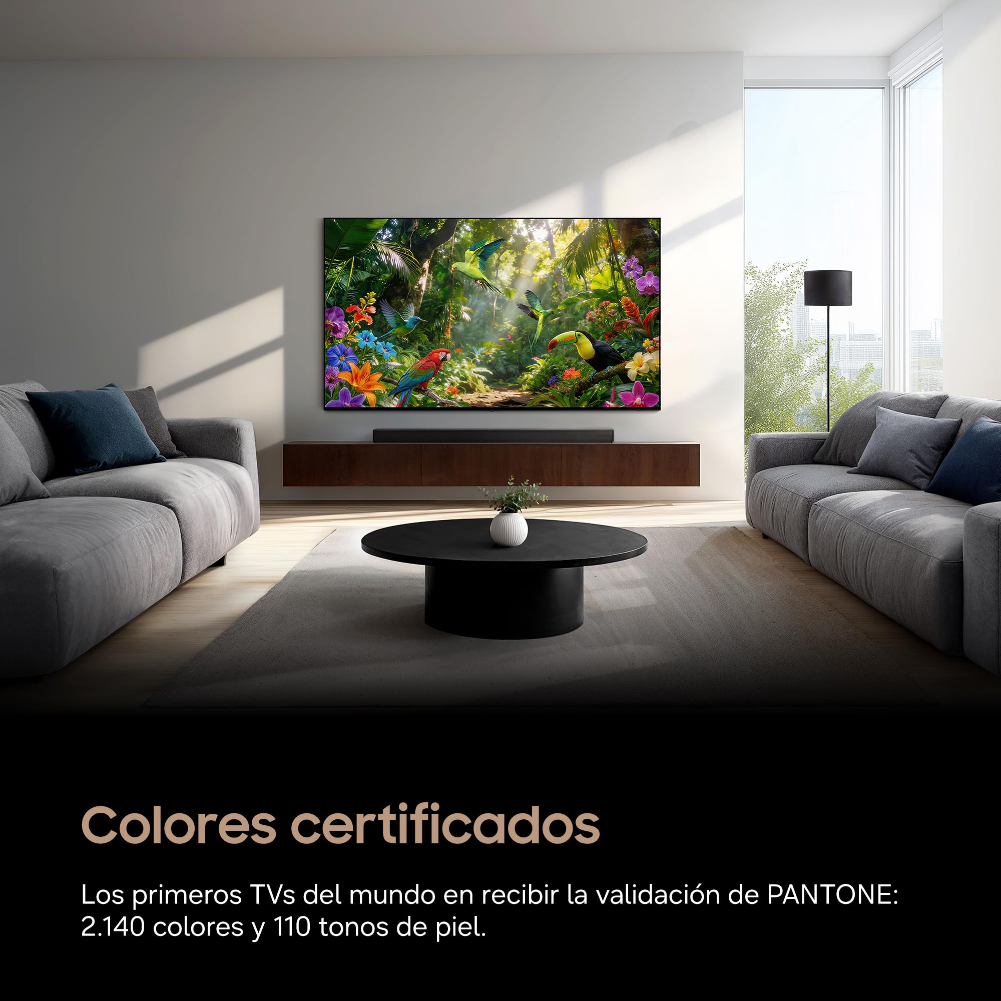 Samsung TV 65 Pulgadas OLED S83H 4K Smart TV con Vision AI Companion, Ultimate Gaming Pack, OLED HDR y Colores certificados, Gaming y Cine