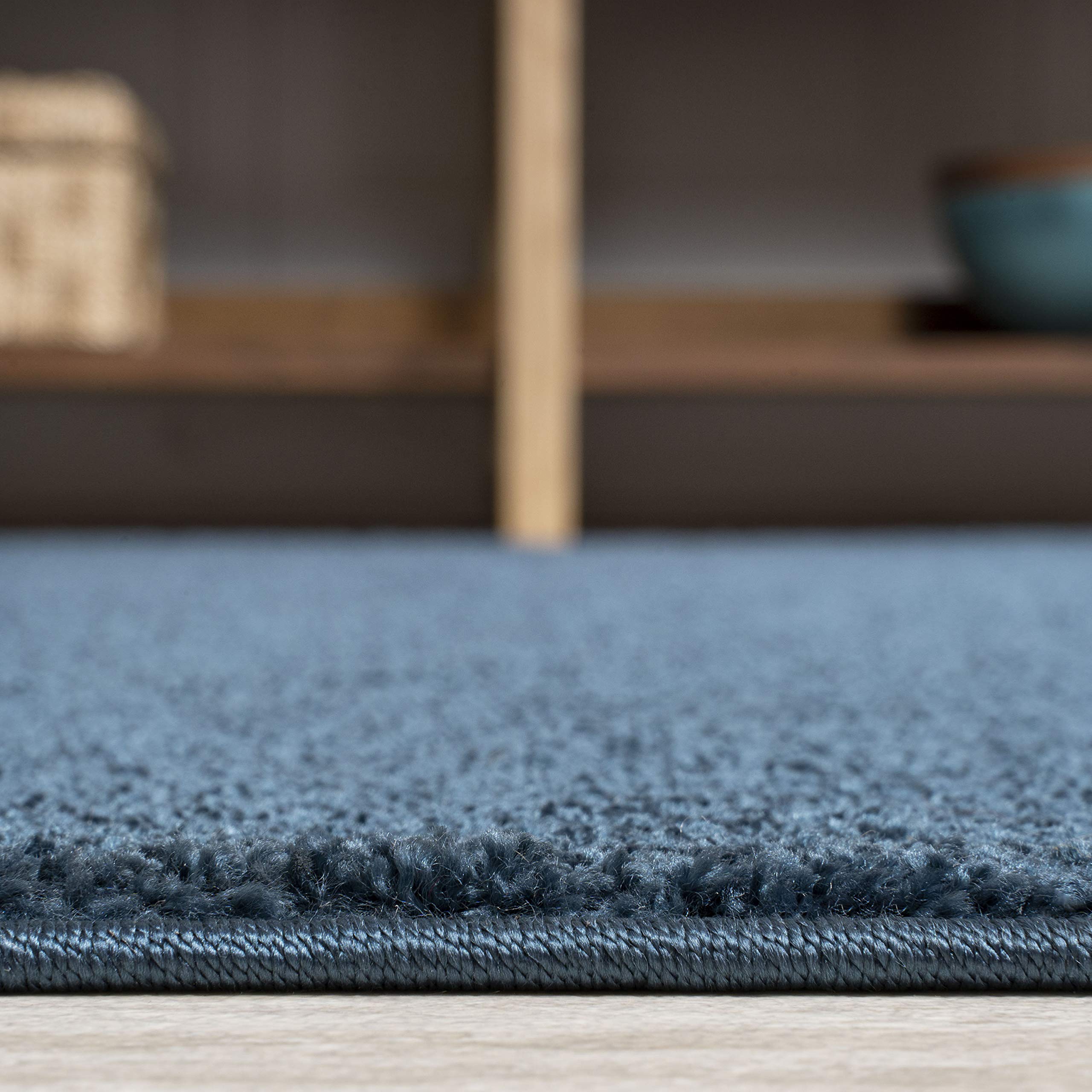 JONATHAN Y JSEU100C4 Haze Solid LowPile Area Rug, Bedroom Kitchen