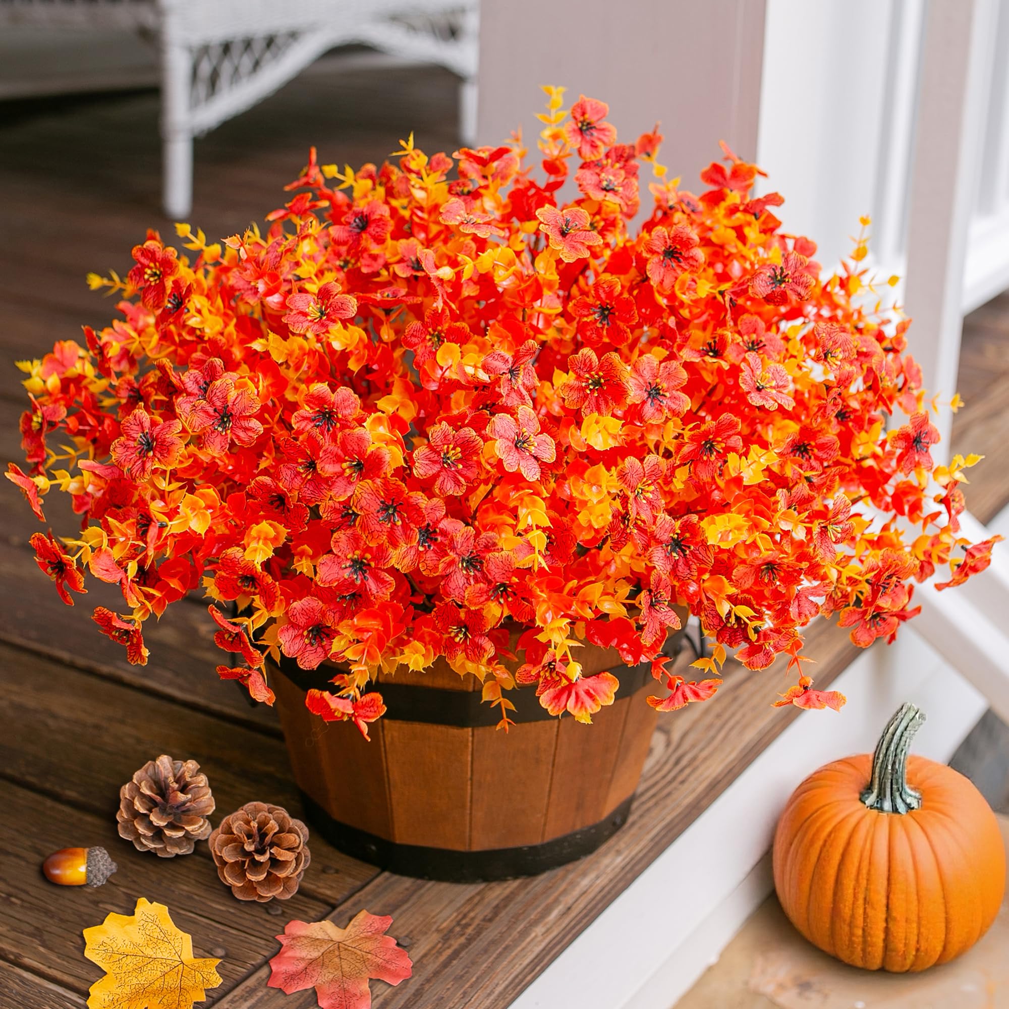 Amazon.com: Ivydale Fall Flowers Artificial for Decoration