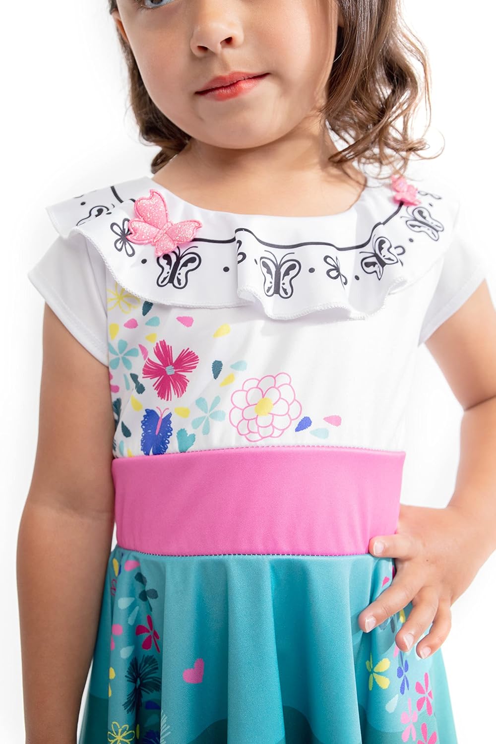 Little Adventures Miracle Princess Twirl Dress - Machine Washable Girls Child Pretend Play and Party Outfit with No Glitter