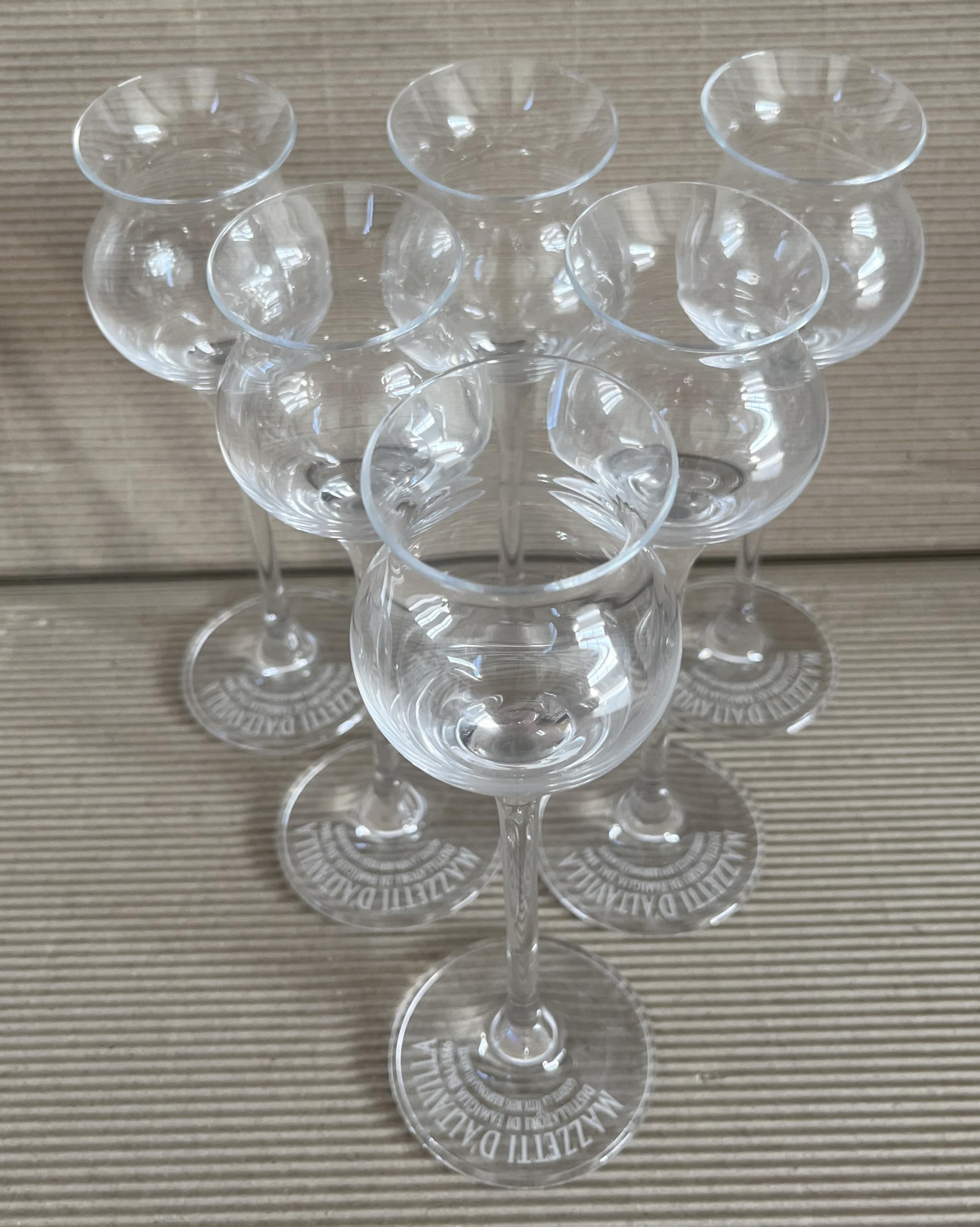 Generisch Tulipano Grappagläser (6er-Set) - Mazzetti d'Altavilla - Glas - Tulipano - Tulpe - 0,02 Liter - Zuhause