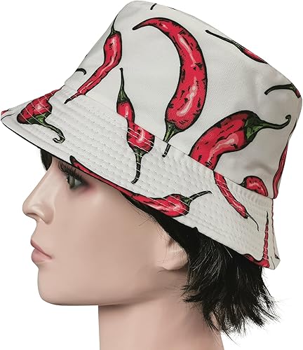 Miniatura 3 de Sombrero de pescador reversible de doble cara con estampado unisex