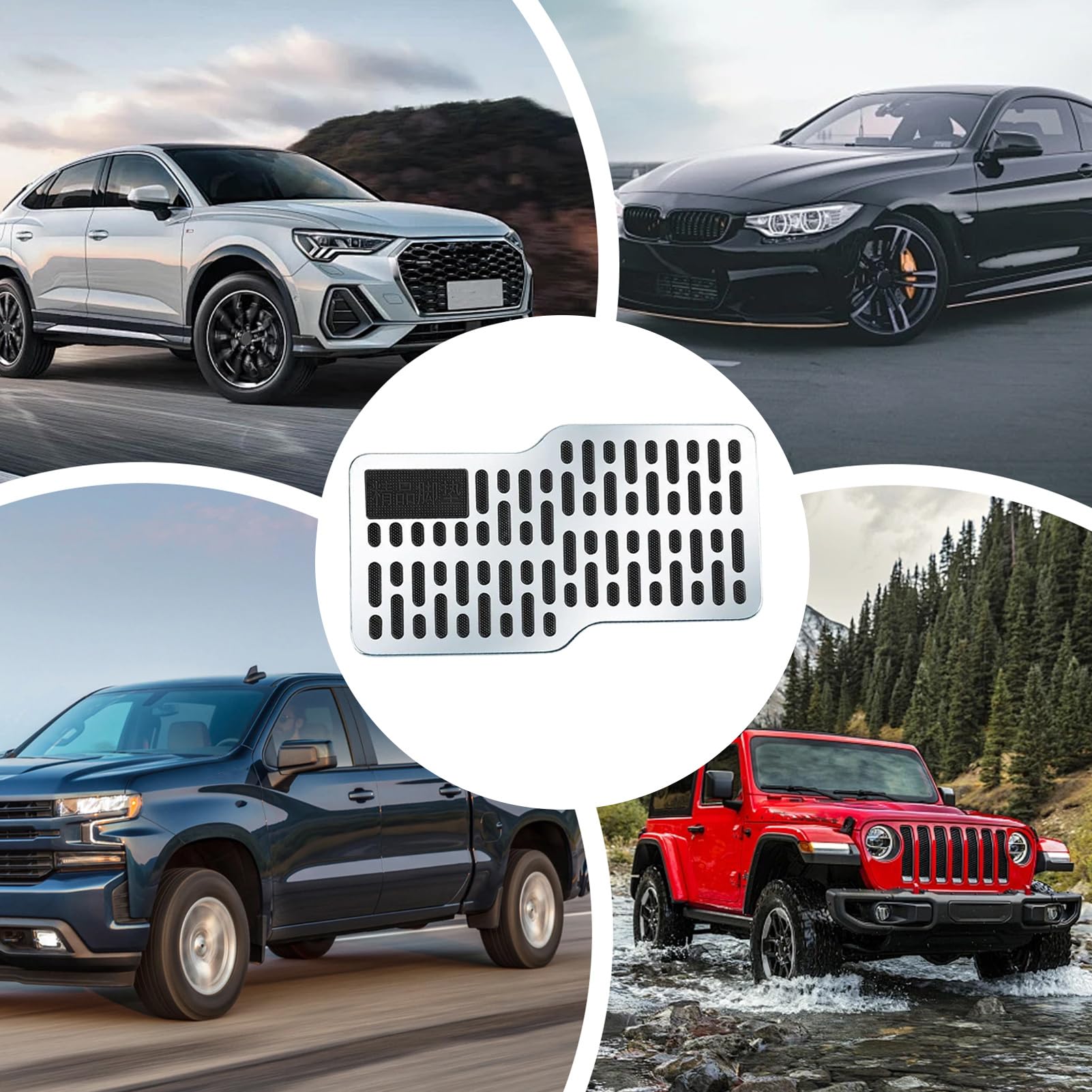 Carpet Floor Mats - Automobile Foot Mats Vehicle Floor Coverings Premium Car Mats Waterproof Auto Liners car pedal — view 4