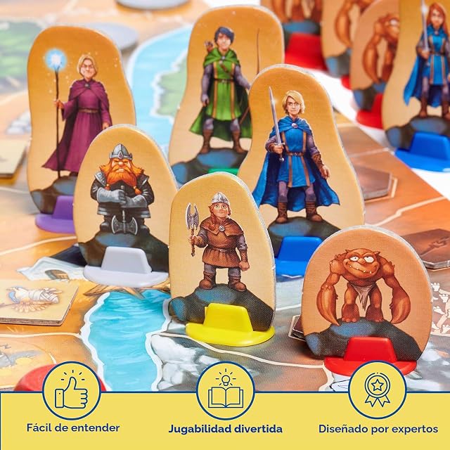 Foto 6 de 6 de Thames & Kosmos, 691747, Legends of Andor: The Family Fantasy Game, Andor, 2-4 Players, Ages 7+