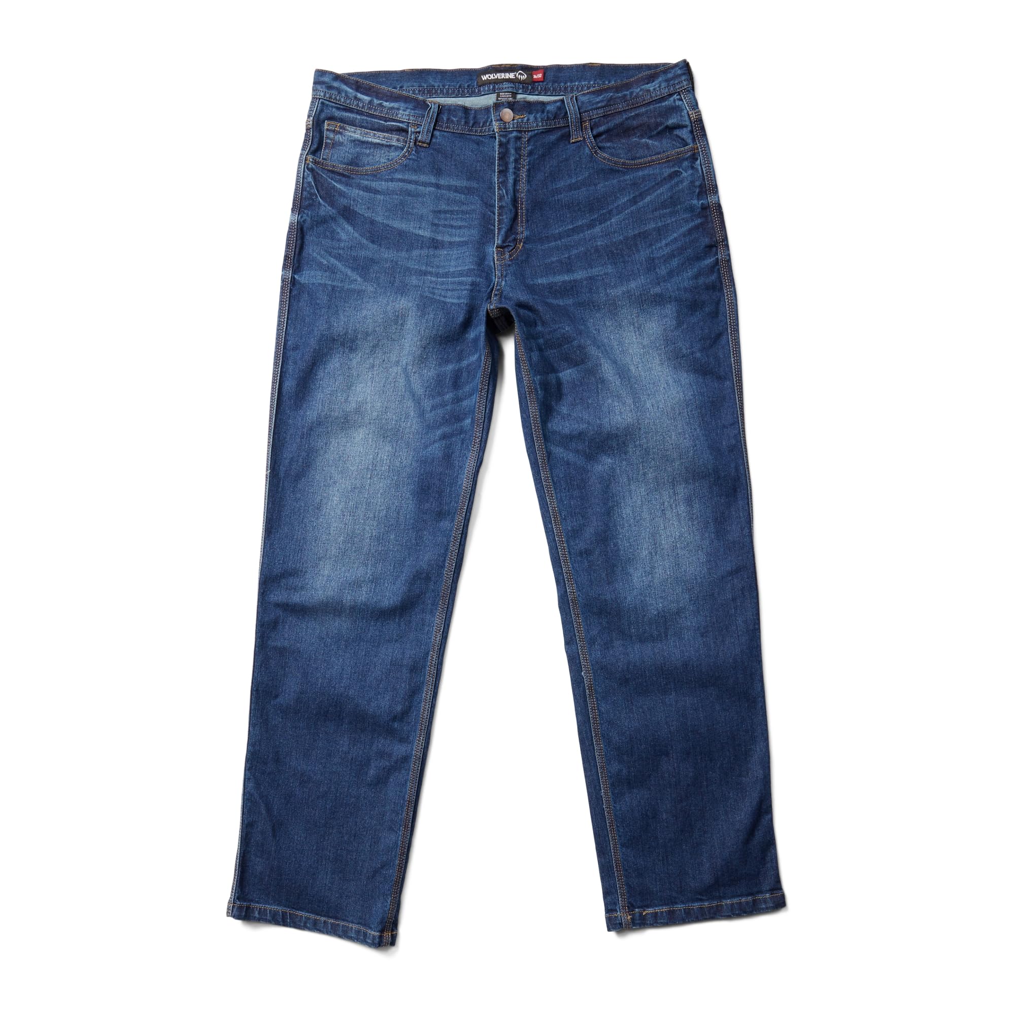Pantalon homme Wolverine Steelhead en denim vintage d'exception L34 - 5