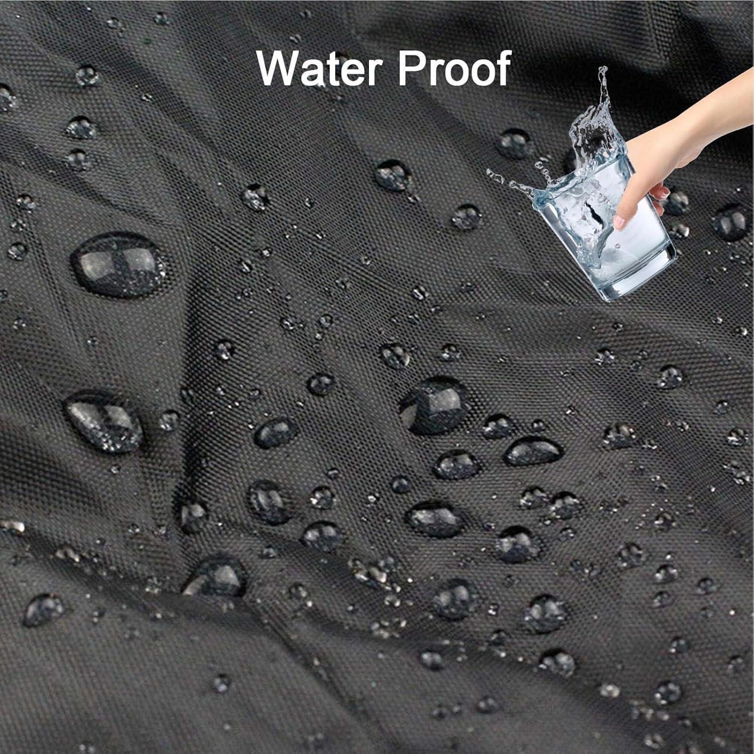 Funda para Silla Colgante De Exterior, Impermeable, con Cremallera, Tela Oxford Resistente Al Agua Y Al Polvo, Protector para Muebles De Jardín., B