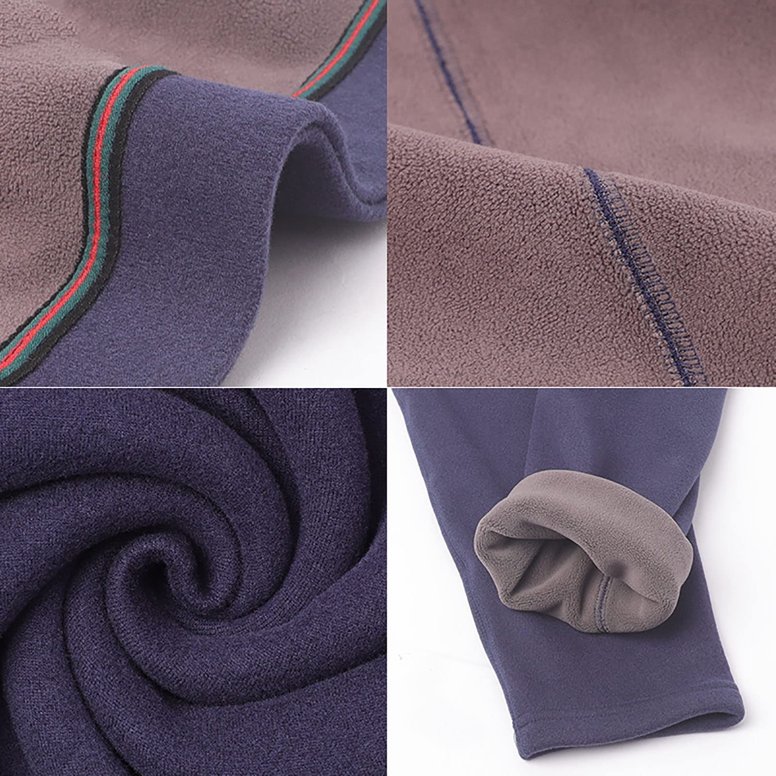 G&F Hombres Pantalones Térmicos Calzoncillos Largos Invierno Cálido Pantalones Parte Inferior Capa Base Ropa Interior