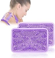 Vista 9 de Juego de compresas de gel, compresas de hielo reutilizables para dolor, hinchazón, lesiones de rodilla, hombro, pie, espalda, tobillo, cuello, codo
